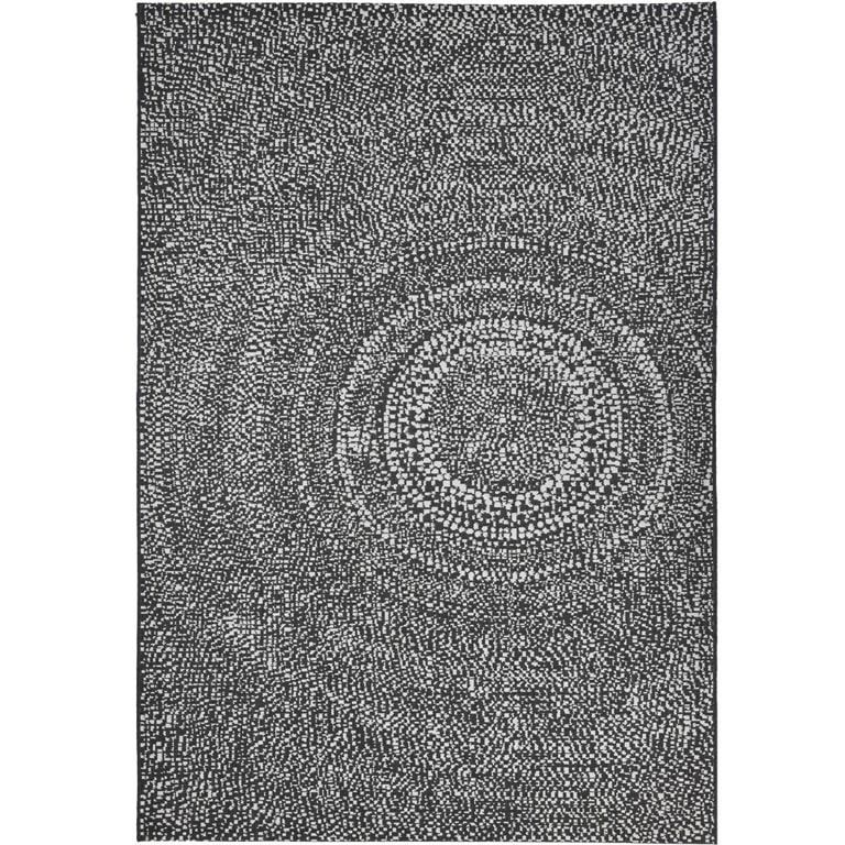 Garten-Impressionen Outdoor-Teppich Maori 160 x 230 cm Altschwarz
